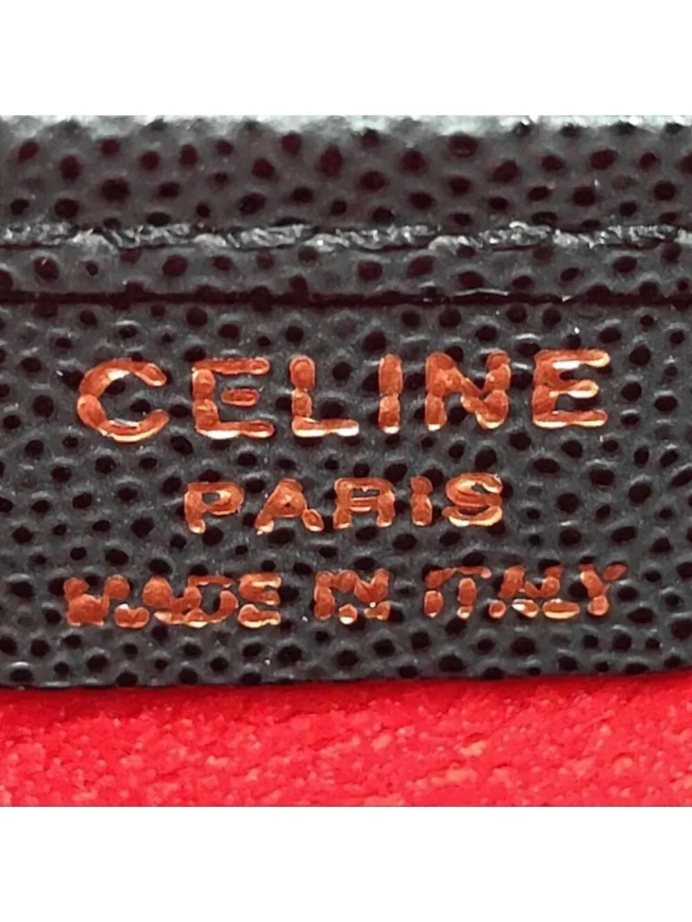 Celine Triomphe Backpack Leather Vintage